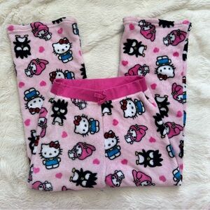 Hello Kitty Pink Fleece Kids Pajamas